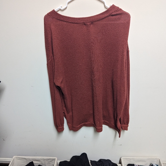 💖HP💖 BKE Oversized High Low Hem Pullover - Picture 7 of 8